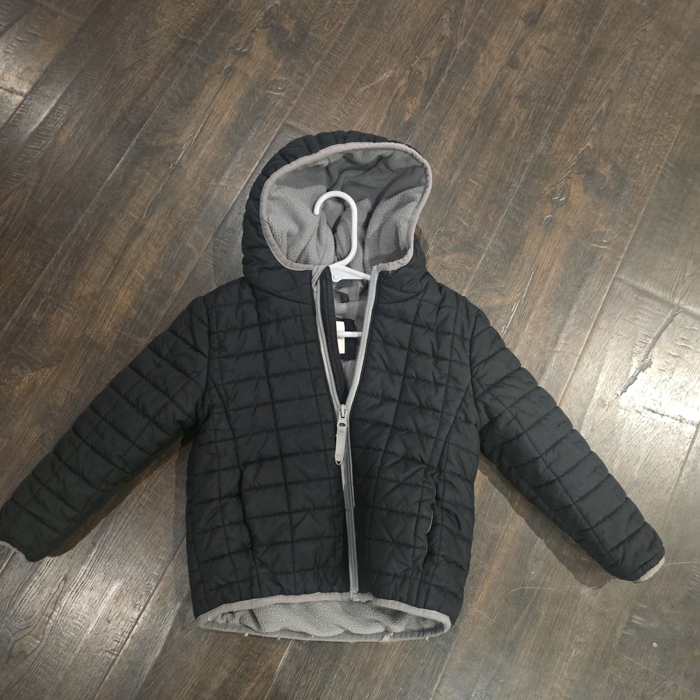 Kids Patterned Hooded Jacket - Picture 15 of 16